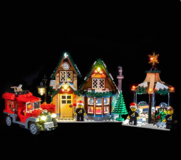 LED-Beleuchtungs-Set für LEGO® Winter Village Post Office #10222